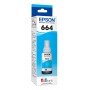 Tinta Original Epson T664220-AL Cian