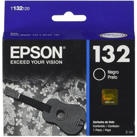 Cartucho EPSON T132 Negro Para T22 TX130 TX120