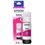 Botella de Tinta EPSON T504 Magenta EcoTank L4150 L4160 L6161 L6171 L6191