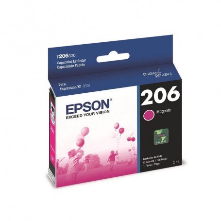 Cartucho EPSON T206 Magenta Para XP-2101