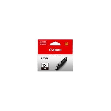 CARTUCHO CANON CLI-151 NEGRO PARA IX6810, IP7210, IP8710/ MG5410/MG6310/MG-6410, MG-6610, MG7110, MG7510, MX721, MX921