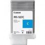 TANQUE DE TINTA CANON PARA IMAGEPROGRAF PFI-107C CYAN 130ML