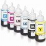 Botella de Tinta EPSON T673 Negro EcoTank L800 L1800 L805