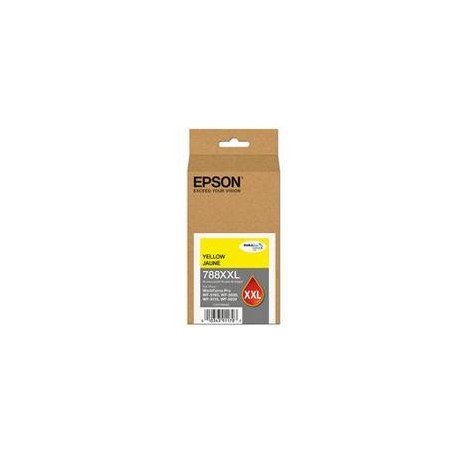 CARTUCHO EPSON MODELO T788XXL AMARILLO, PARA WF-5190, WF-5690, ALTA CAPACIDAD