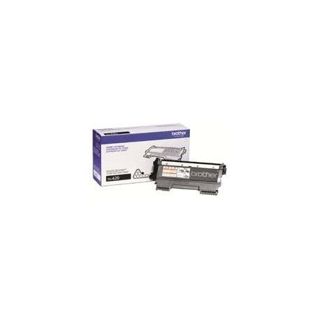 TONER BROTHER NEGRO TN420 RENDIMIENTO 1200 PAG. APROX. PARA HL2240D / HL2270DW